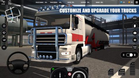 欧洲卡车模拟2下载手机版