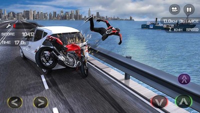 摩托交通比赛中文版下载