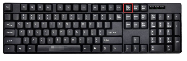 电脑键盘prtsc键