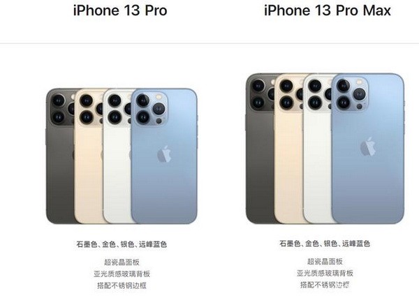 iphone13系列哪个好2