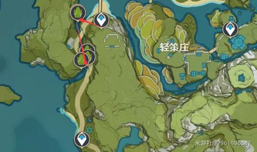 原神青蛙哪里多?哪里容易获得?原神青蛙位置分布图10