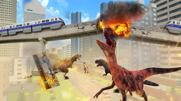恐龙毁灭城市