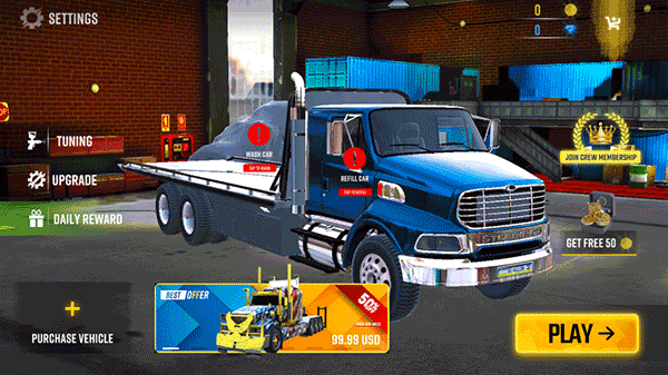 美国卡车模拟器pro最新破解版下载
