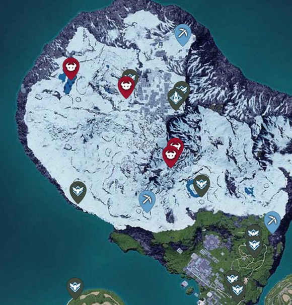 幻兽帕鲁水晶矿哪里多?幻兽帕鲁水晶矿地点位置图